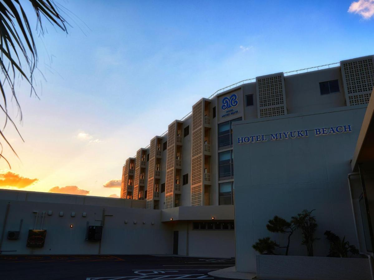 Hotel Miyuki Beach Onna Exteriör bild